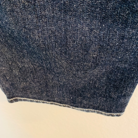 True Religion Hi-Rise Boot Jean Womens 29 X 30  Blue Rhinestone Pockets - Picture 7 of 15